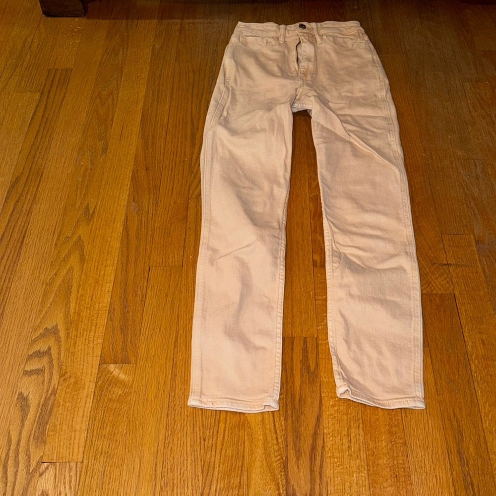 Pink jeans